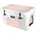 Rose Gold Chevron YETI Tundra 45 Hard Cooler Skin