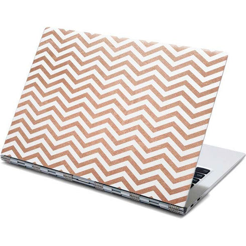 Rose Gold Chevron Yoga 910 2-in-1 14in Touch-Screen Skin
