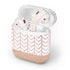 Rose Gold Herringbone Apple AirPods 2 Skin