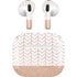 Rose Gold Herringbone Apple AirPods (3rd Gen 2021) Skin