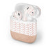 Rose Gold Herringbone Apple AirPods Skin