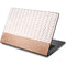 Rose Gold Herringbone Dell Chromebook Skin