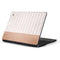 Rose Gold Herringbone Samsung Chromebook Skin