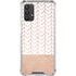 Rose Gold Herringbone Galaxy A32 5G Clear Case