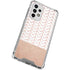 Rose Gold Herringbone Galaxy A53 5G Clear Case