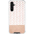Rose Gold Herringbone Galaxy A54 5G Clear Case