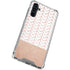 Rose Gold Herringbone Galaxy A54 5G Clear Case
