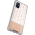 Rose Gold Herringbone Galaxy A71 5G Clear Case