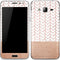 Rose Gold Herringbone Galaxy J3 Skin
