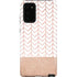 Rose Gold Herringbone Galaxy Note20 5G Pro Case
