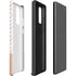 Rose Gold Herringbone Galaxy Note20 5G Pro Case