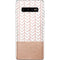 Rose Gold Herringbone Galaxy S10 Plus Skin
