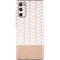 Rose Gold Herringbone Galaxy S20 Fan Edition Skin