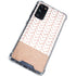 Rose Gold Herringbone Galaxy S20 FE Clear Case