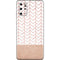 Rose Gold Herringbone Galaxy S20 Plus Skin