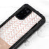 Rose Gold Herringbone Galaxy S20 Plus Waterproof Case