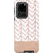 Rose Gold Herringbone Galaxy S20 Ultra 5G Pro Case