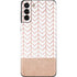 Rose Gold Herringbone Galaxy S21 Plus 5G Skin