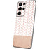 Rose Gold Herringbone Galaxy S21 Ultra 5G Skin