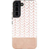 Rose Gold Herringbone Galaxy S22 Pro Case