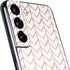 Rose Gold Herringbone Galaxy S22 Skin
