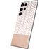 Rose Gold Herringbone Galaxy S22 Ultra Skin