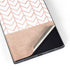 Rose Gold Herringbone Galaxy S22 Ultra Skin