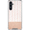 Rose Gold Herringbone Galaxy S23 FE Clear Case
