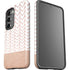 Rose Gold Herringbone Galaxy S23 Plus Pro Case