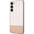 Rose Gold Herringbone Galaxy S23 Plus Skin
