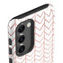 Rose Gold Herringbone Galaxy S23 Pro Case