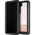 Rose Gold Herringbone Galaxy S23 Waterproof Case