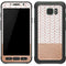 Rose Gold Herringbone Galaxy S7 Active Skin