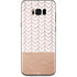 Rose Gold Herringbone Galaxy S8 Skin
