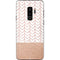 Rose Gold Herringbone Galaxy S9 Plus Skin