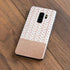 Rose Gold Herringbone Galaxy S9 Plus Skin