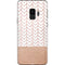 Rose Gold Herringbone Galaxy S9 Skin
