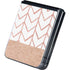 Rose Gold Herringbone Galaxy Z Flip5 5G Skin