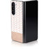 Rose Gold Herringbone Galaxy Z Fold5 5G Skin