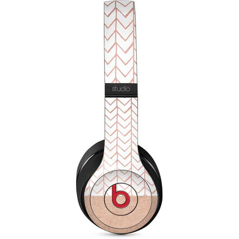 Rose Gold Herringbone Studio Wireless Skin
