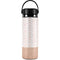 Rose Gold Herringbone Hydro Flask 20oz Wide Mouth Skin