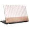 Rose Gold Herringbone Dell Inspiron Skin