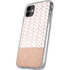 Rose Gold Herringbone iPhone 11 Clear Case