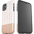 Rose Gold Herringbone iPhone 11 Impact Case