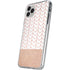 Rose Gold Herringbone iPhone 11 Pro Clear Case
