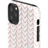 Rose Gold Herringbone iPhone 11 Pro Max Impact Case