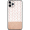 Rose Gold Herringbone iPhone 11 Pro Skin