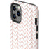 Rose Gold Herringbone iPhone 12 Pro Impact Case