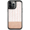 Rose Gold Herringbone iPhone 13 Pro Cargo Case