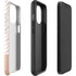 Rose Gold Herringbone iPhone 13 Pro Max Impact Case